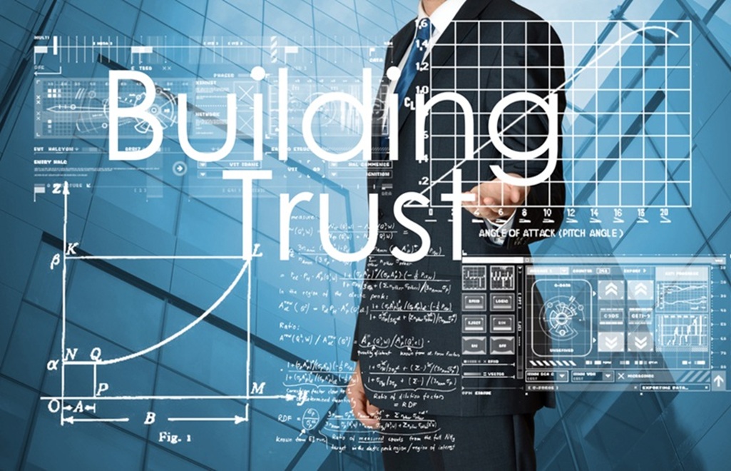 Businessman Building Trust